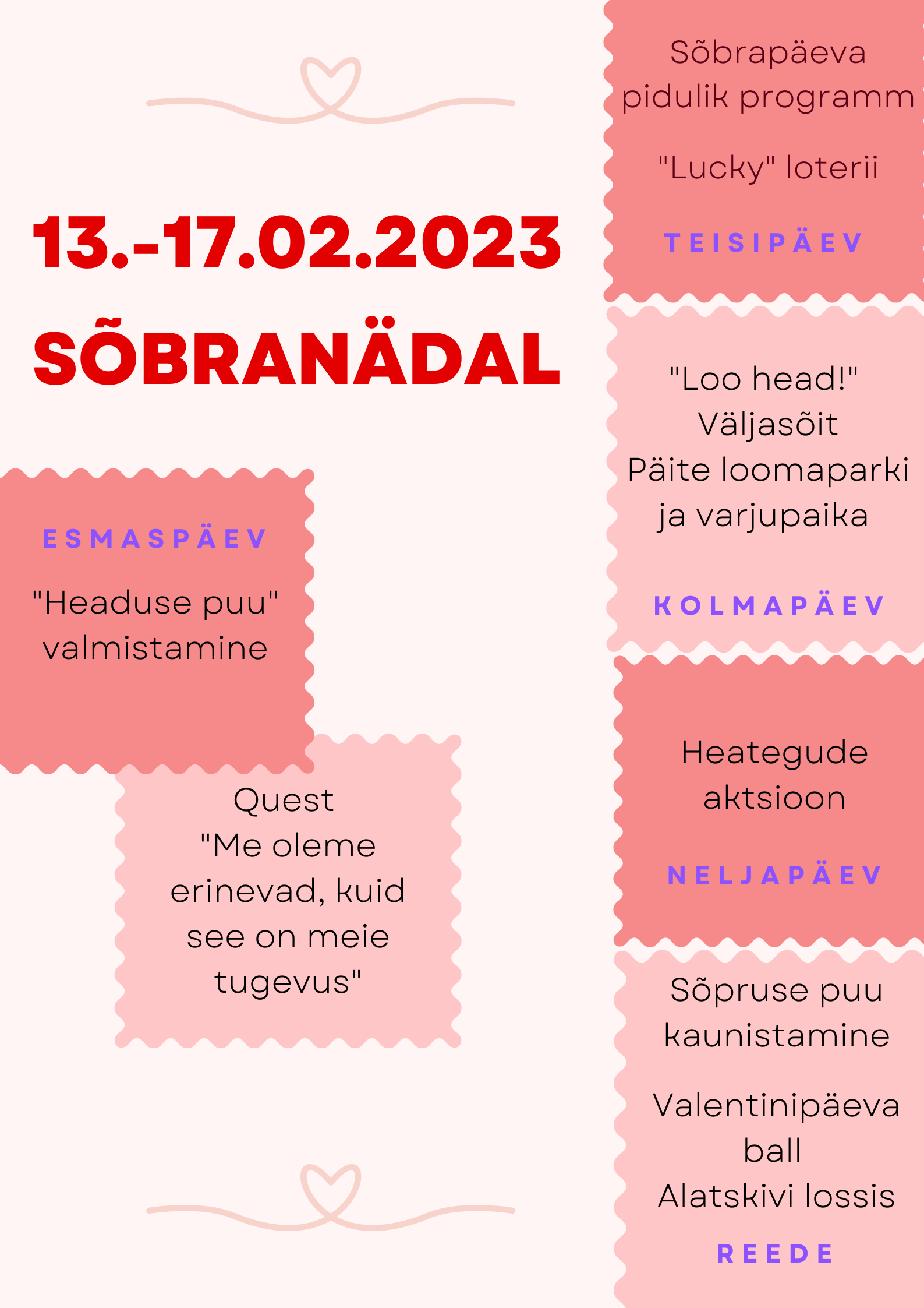 Sõbranädal Kolkja koolis!