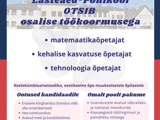 Otsime uusi kolleege