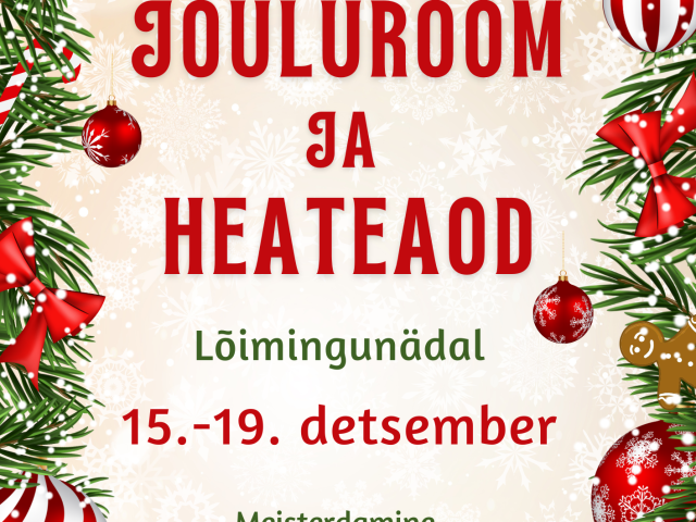 Lõimingunädal 15.-19. detsember